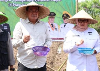 Pemda dan Polri Selenggarakan Gerakan Tanam Jagung Hibrida di Tangerang
