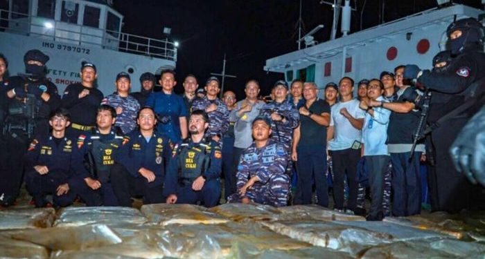 Pengawasan Ketat Barbuk Sabu dalam Jumlah Besar dari Kapal MT Sea Dragon