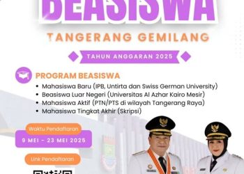 Tata Cara dan Link Pendaftaran Beasiswa Tangerang Gemilang Lengkap