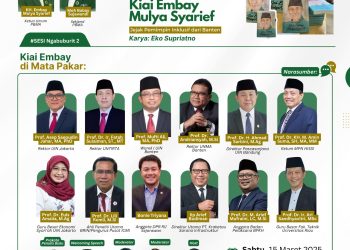 12 Profesor Rektor Tampilkan Buku Biografi Perjalanan Kiai Embay Mulya Syarief