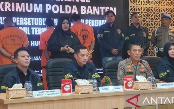 Empat Tersangka Baru Kasus Kejahatan Seksual Anak Ditangkap Polda Banten