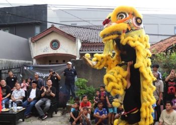 Kirab Budaya Pesisir Cisadane Tampilkan Reog Ponorogo dan Barongsai