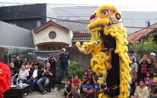 Kirab Budaya Pesisir Cisadane Tampilkan Reog Ponorogo dan Barongsai