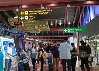 Bandara Soekarno-Hatta Mewajibkan Penumpang Isi Form Satu Sehat