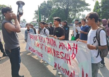 Mahasiswa Lebak Kritik 100 Hari Kerja Tanpa Arah