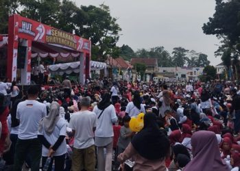 Warga Lebak Semangat Meriahkan HUT ke-79 Bhayangkara