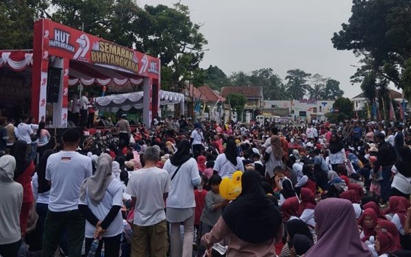 Warga Lebak Semangat Meriahkan HUT ke-79 Bhayangkara