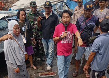 Penertiban PKL di Pasar Sentiong Balaraja Memanas, Pedagang Tolak Relokasi dan Tutup Jalan