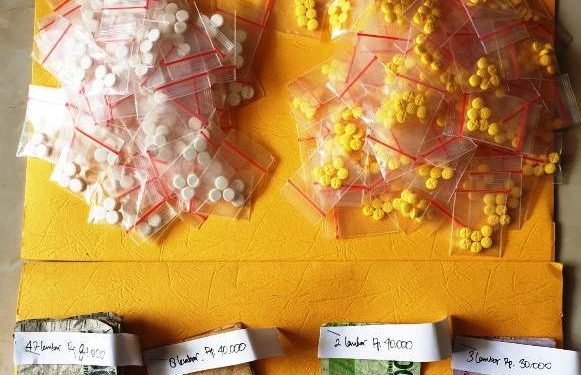 Pengangguran Jual Obat Terlarang di Serang Ditangkap Saat Tidur di Rumahnya
