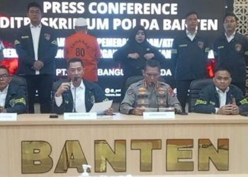Polda Banten Tangkap Pelaku Intimidasi Kontraktor Proyek Alkali