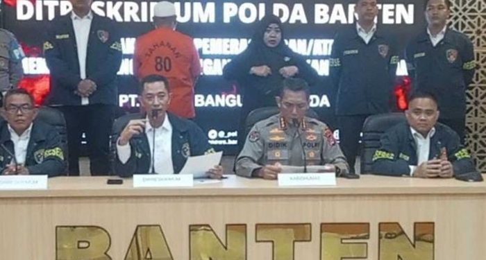 Polda Banten Tangkap Pelaku Intimidasi Kontraktor Proyek Alkali