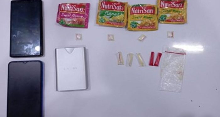 Polisi Ungkap Peredaran Sabu dalam Kemasan Bekas Minuman di Serang