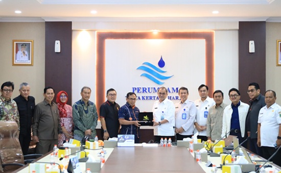 DPRD Banten Apresiasi Perumdam TKR atas Kepatuhan dalam Membayar Pajak Air