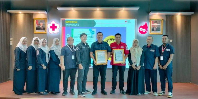 PMI Kabupaten Tangerang Raih Dua Sertifikat Internasional Manajemen Mutu dan Data Aplikasi