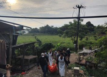 Mayat Pria Ditemukan Mengambang di Kali Ciujung Serang Tangerang
