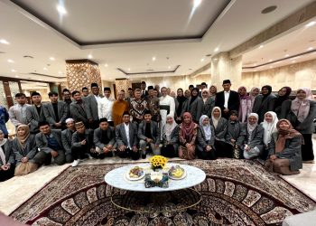 Menag dan Tokoh Lintas Agama Lepas Mahasiswa PKUMI ke Mesir Maroko Amerika