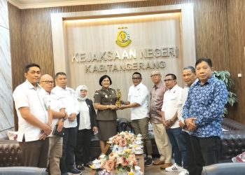 Sinergitas Pengurus DPC-KAI Kabupaten Tangerang Kunjungi Kantor Kajari Afrillianna
