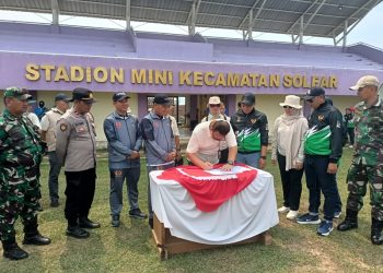 Gelorakan Api Kirab Obor PORKAB VI Tangerang 2025 Bersama Taufik Emil