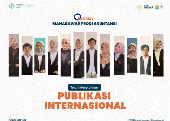 Apresiasi Capaian Publikasi Internasional Mahasiswa Program Studi Akuntansi