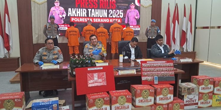 Polresta Serkot Menangani 386 Kasus Sepanjang Tahun 2025