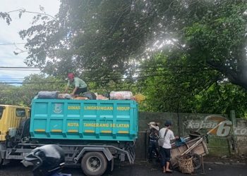 Prioritas Pengangkutan Sampah di Titik Penting Jalanan Tangsel