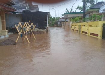 Banjir Melanda Dua Kecamatan di Kabupaten Serang