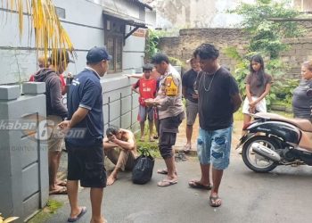 Marbot Menangkap Maling Kotak Amal di Ciputat Timur yang Dihajar Massa