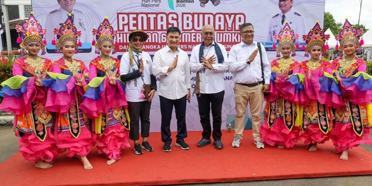 Peringatan HPN 2026, Pemprov Banten Promosikan Budaya dan Ekonomi Kreatif Lokal di Pentas Budaya