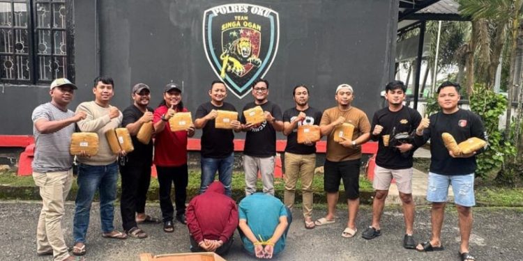 Sindikat Ganja Terungkap Melalui Ekspedisi di Polres Serang